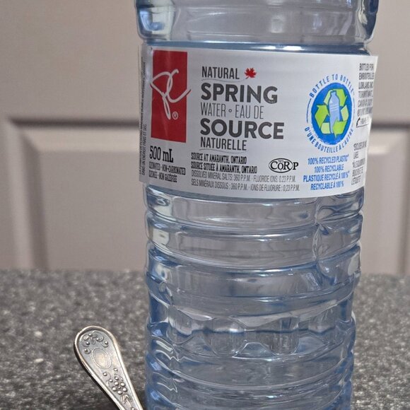 Vintage Russian Silver salt Cellar with insert and spoon - Picture 2 of 7